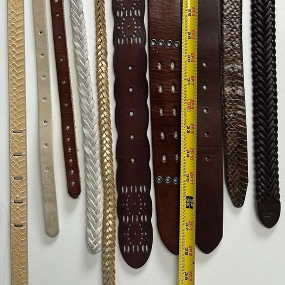 Anthropologie Ralph Lauren Lucky Brand  Via Spiga  Vintage Belt Collection Lot - Picture 8 of 8